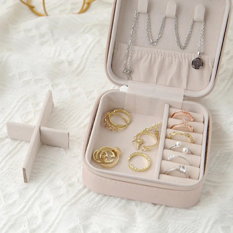 Boîte à bijoux de voyage